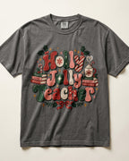 Holly Jolly Teacher Kindergarten Teacher Shirt
