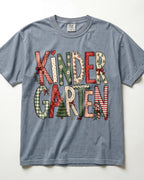 Checkered Christmas Kindergarten Teacher Shirt
