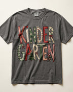 Checkered Christmas Kindergarten Teacher Shirt