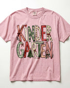Checkered Christmas Kindergarten Teacher Shirt