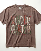 Textured Christmas Kindergarten Teacher Shirt