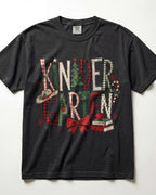 Christmas Plaid Kindergarten Teacher Shirt