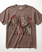 Cowboy Christmas Kindergarten Teacher Shirt