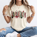 Candy Cane Christmas Kindergarten Teacher Shirt
