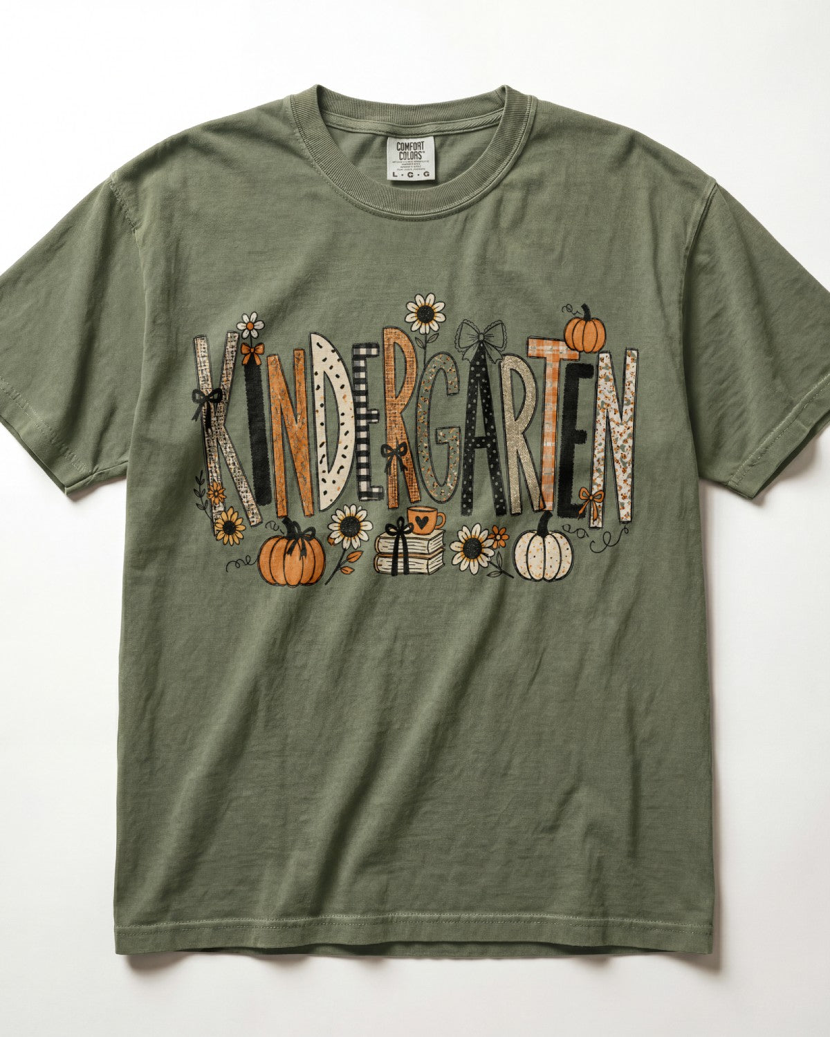 Fall Pumpkins Kindergarten Teacher Shirt