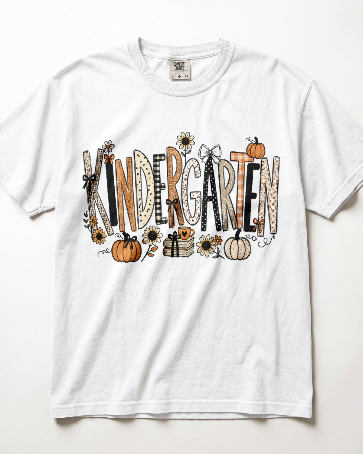 Fall Pumpkins Kindergarten Teacher Shirt
