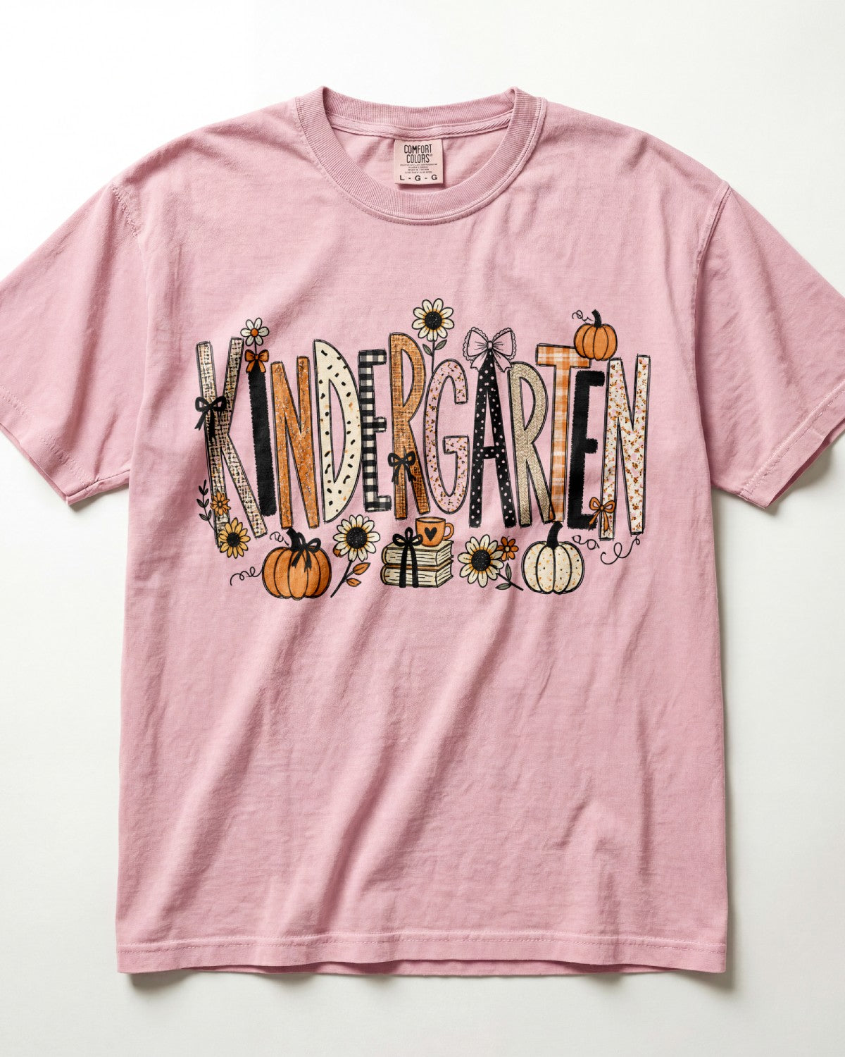 Fall Pumpkins Kindergarten Teacher Shirt
