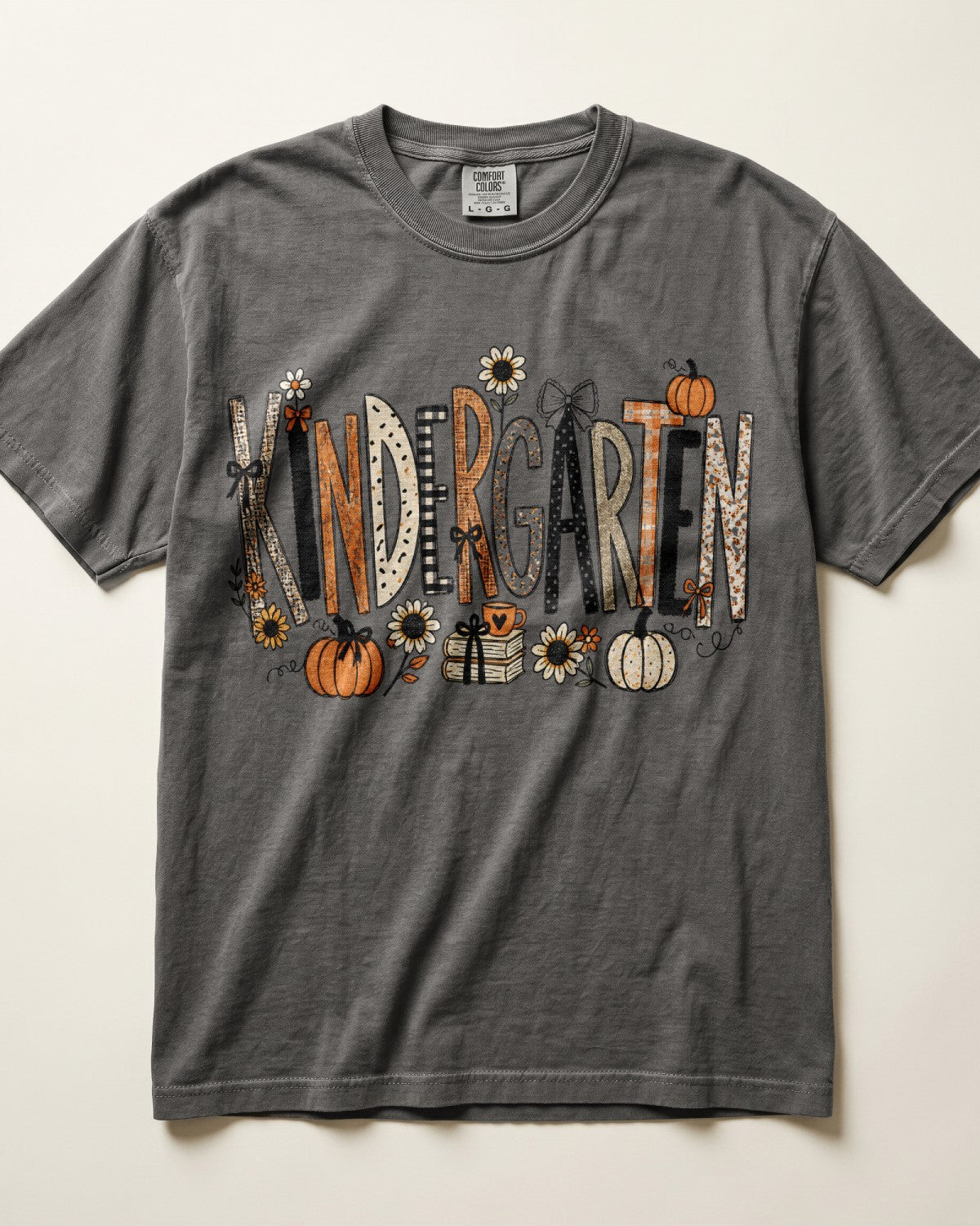 Fall Pumpkins Kindergarten Teacher Shirt