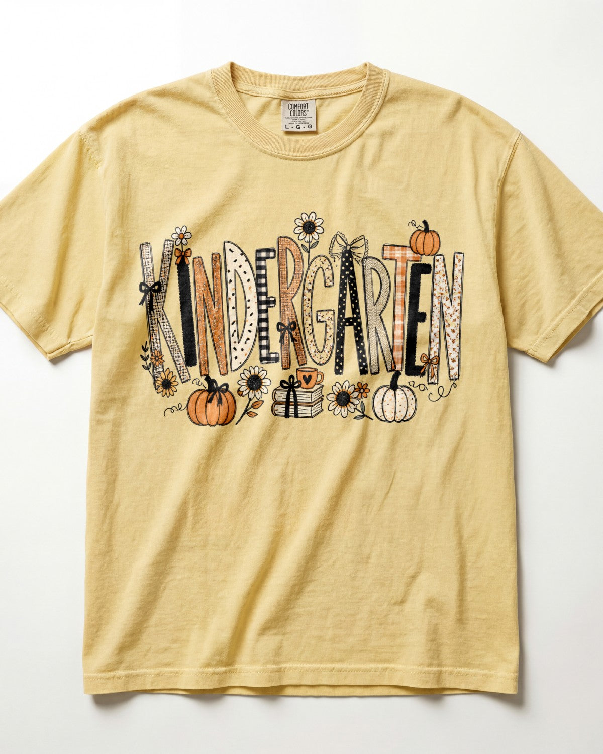 Autumn Books Kindergarten Teacher Shirt