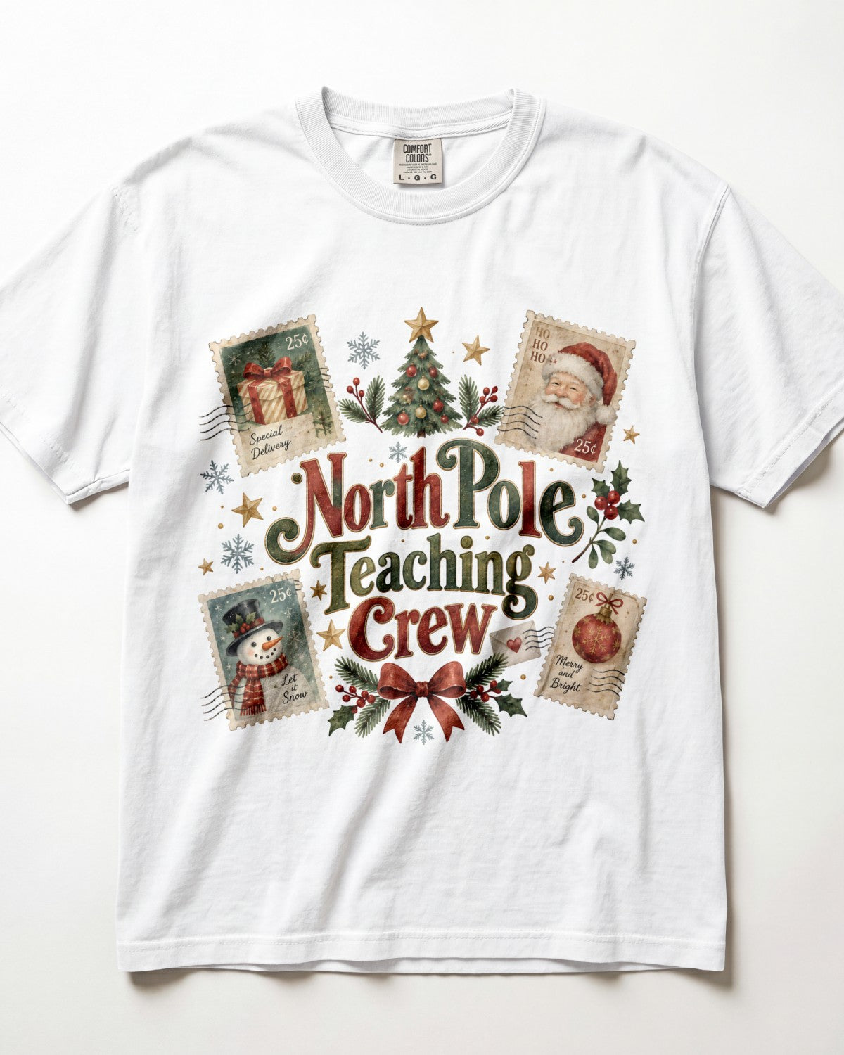 North Pole Teaching Crew Kindergarten Teacher Shirt