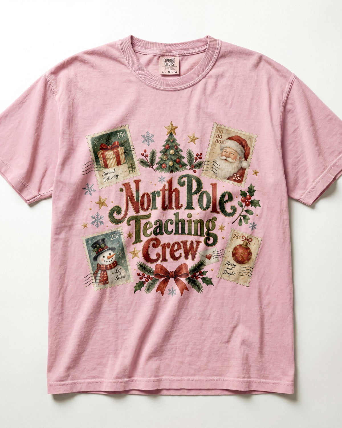 North Pole Teaching Crew Kindergarten Teacher Shirt