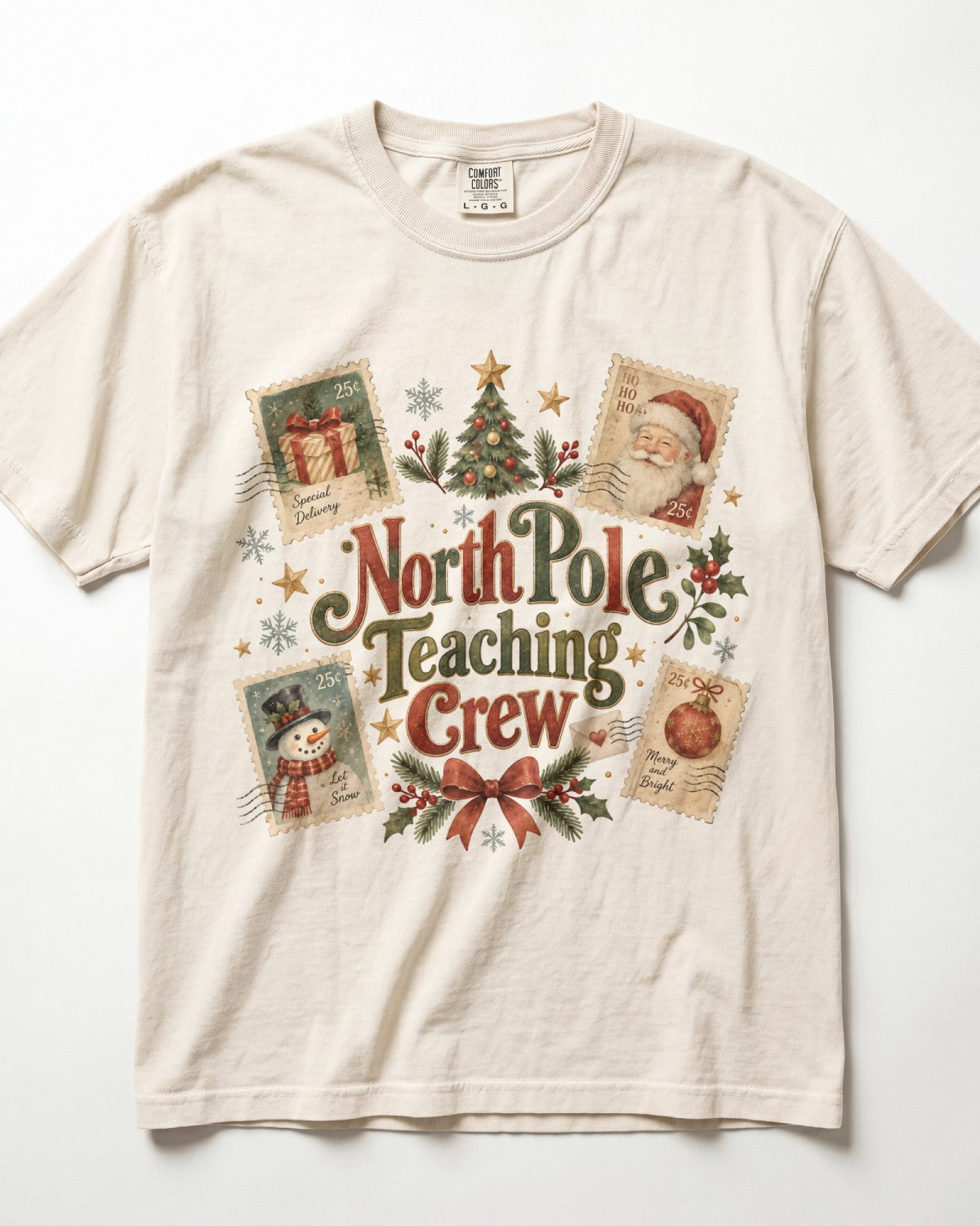 North Pole Teaching Crew Kindergarten Teacher Shirt