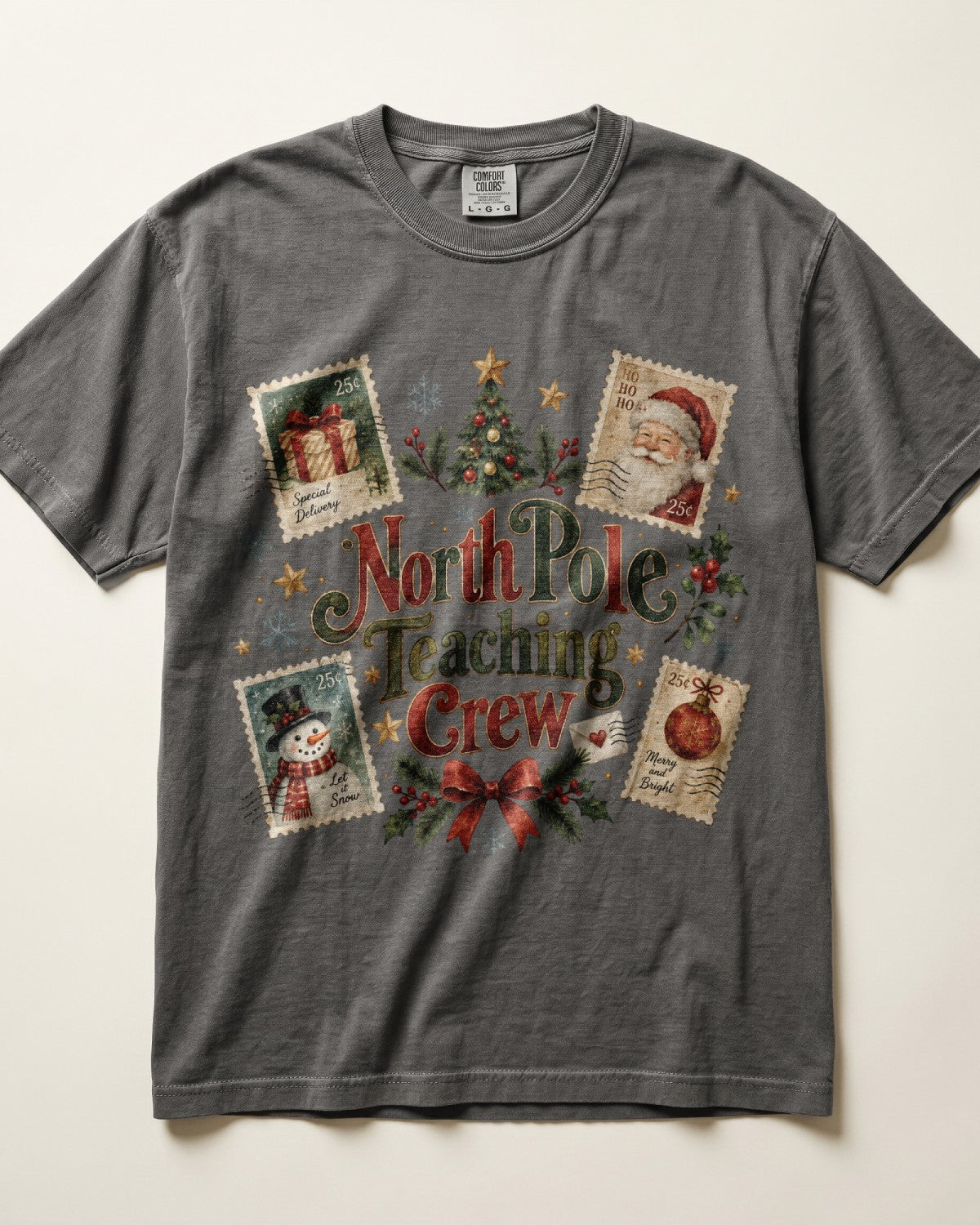 North Pole Teaching Crew Kindergarten Teacher Shirt