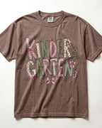 Pink Floral Christmas Kindergarten Teacher Shirt
