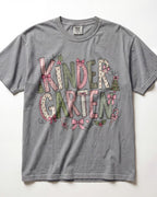 Pink Floral Christmas Kindergarten Teacher Shirt