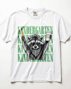 Retro Raccoon Kindergarten Teacher Shirt