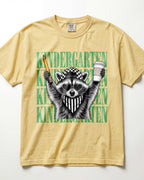 Retro Raccoon Kindergarten Teacher Shirt