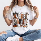 Plaid Sunflower Kindergarten Teacher Shirt