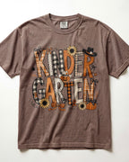 Cowboy Pumpkin Kindergarten Teacher Shirt