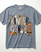 Pastel Ghost Kindergarten Teacher Shirt