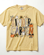 Pastel Ghost Kindergarten Teacher Shirt