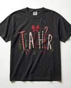 Plaid Christmas Teacher Kindergarten Teacher Shirt