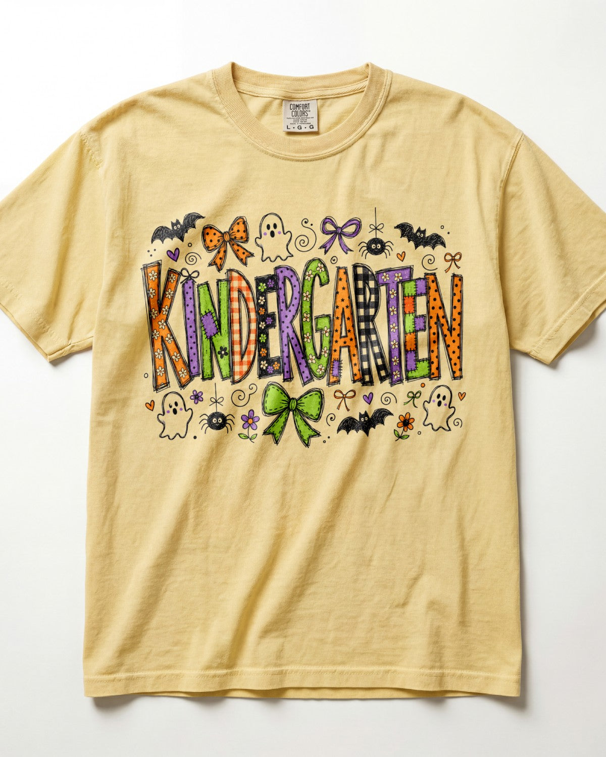 Bats And Bows Kindergarten Teacher Shirt