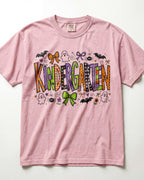 Bats And Bows Kindergarten Teacher Shirt