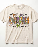 Bats And Bows Kindergarten Teacher Shirt