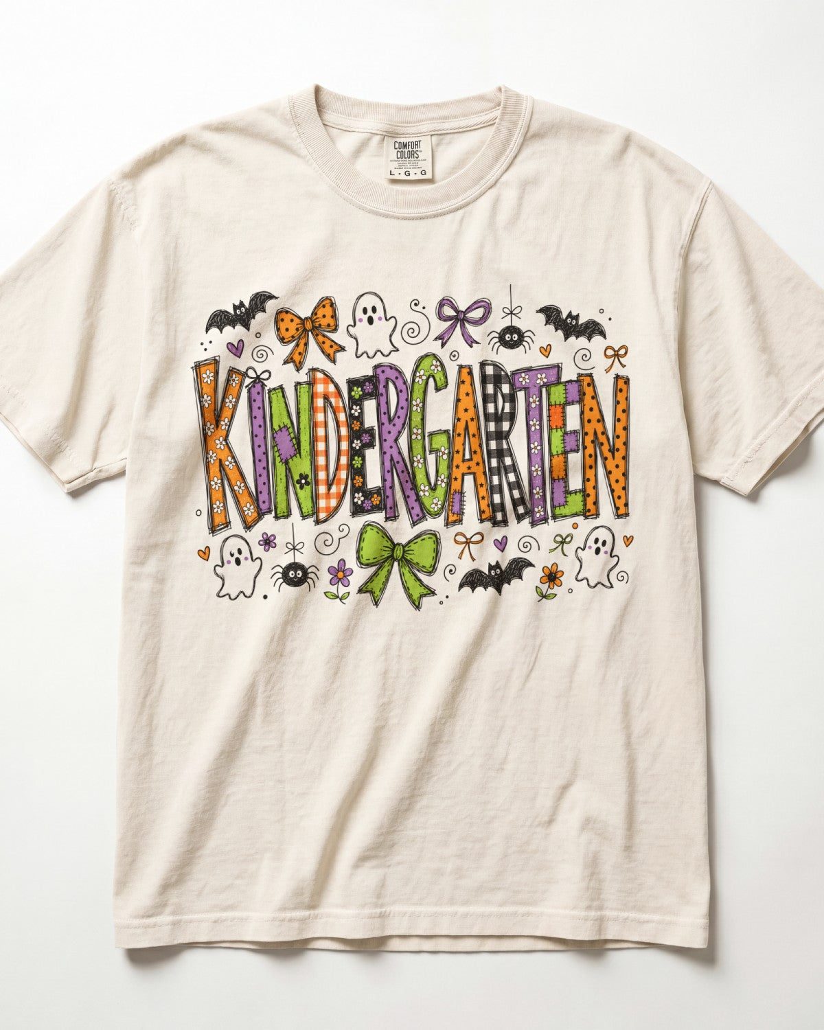 Bats And Bows Kindergarten Teacher Shirt