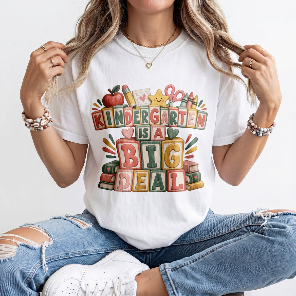Kindergarten Is A Big Deal Kindergarten Teacher Shirt