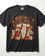 Cozy Days And Curious Minds Kindergarten Teacher Shirt