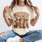 Cozy Days And Curious Minds Kindergarten Teacher Shirt