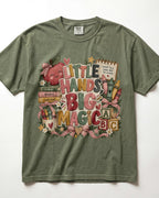 Little Hands Big Magic Kindergarten Teacher Shirt