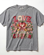 Love Grows In Our Classroom Kindergarten Teacher Shirt