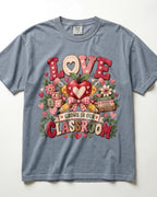 Love Grows In Our Classroom Kindergarten Teacher Shirt