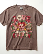 Love Grows In Our Classroom Kindergarten Teacher Shirt