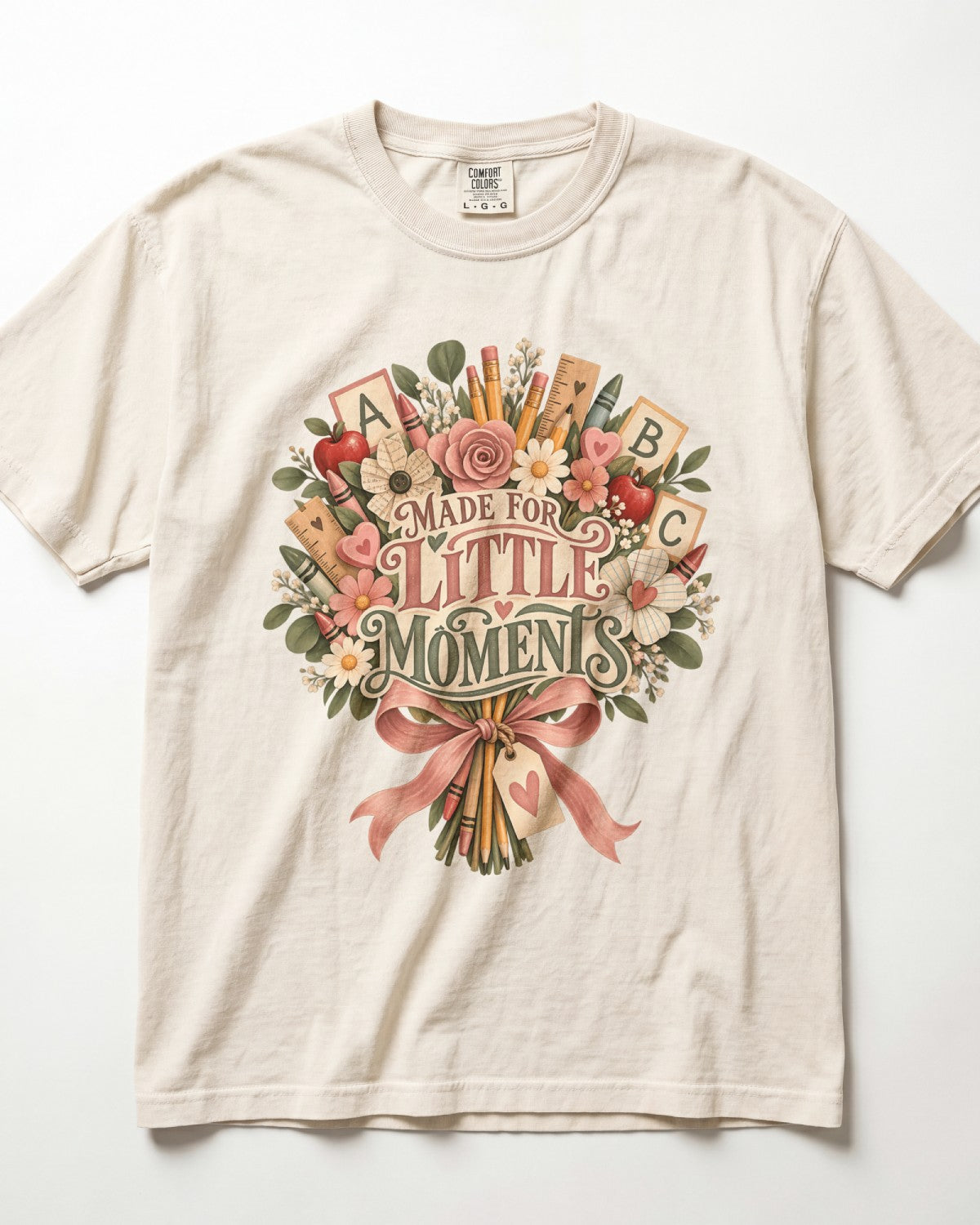 Made For Little Moments Kindergarten Teacher Shirt