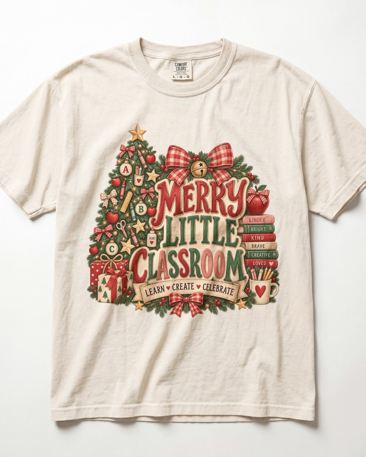 Merry Little Classroom Kindergarten Teacher Shirt
