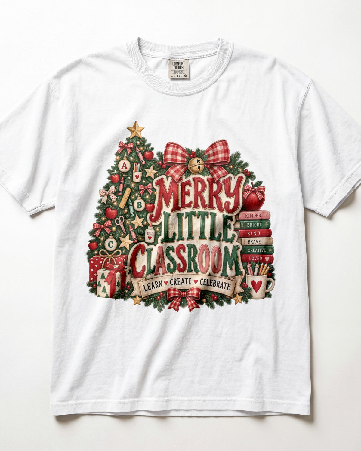 Merry Little Classroom Kindergarten Teacher Shirt