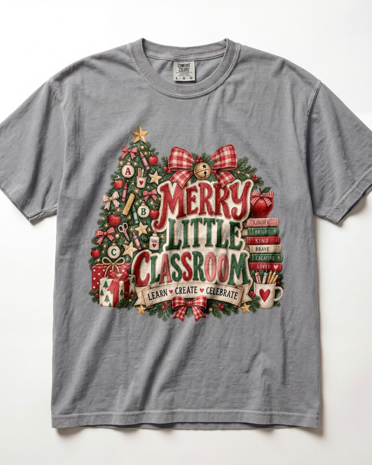 Merry Little Classroom Kindergarten Teacher Shirt