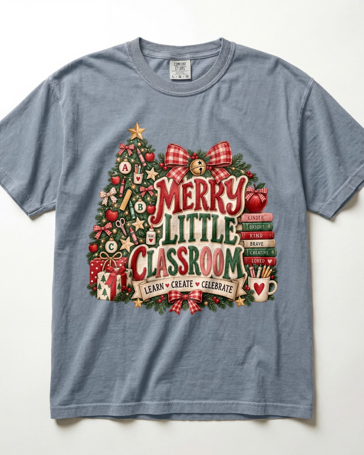 Merry Little Classroom Kindergarten Teacher Shirt