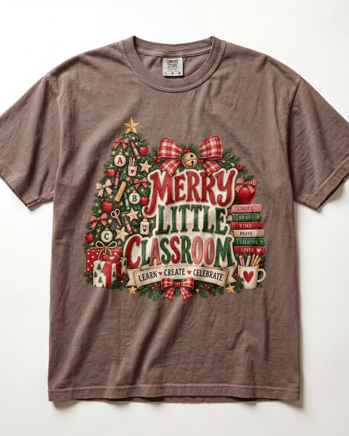 Merry Little Classroom Kindergarten Teacher Shirt