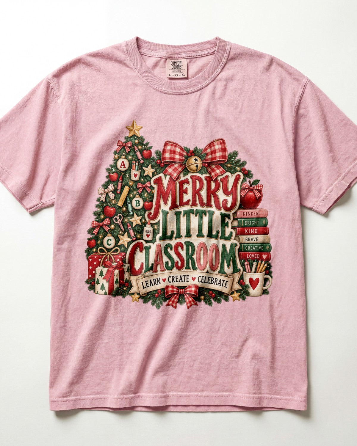 Merry Little Classroom Kindergarten Teacher Shirt