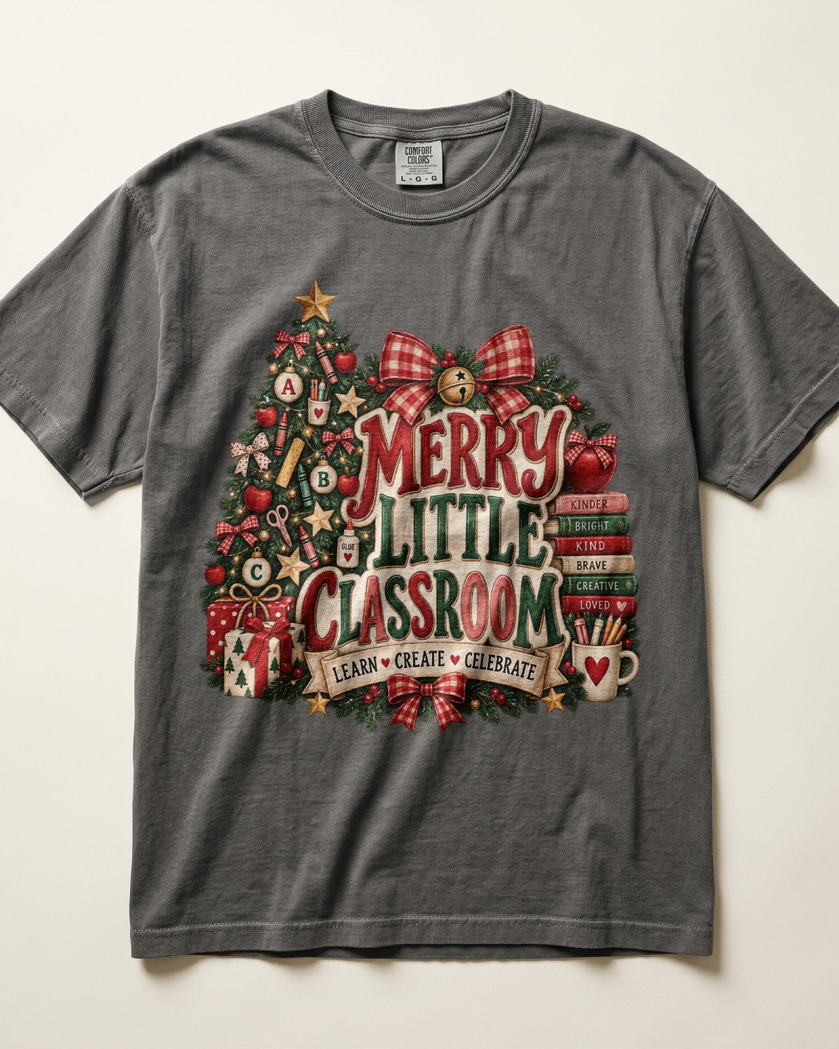 Merry Little Classroom Kindergarten Teacher Shirt
