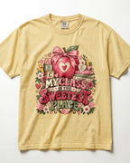 My Class Is The Sweetest Place Kindergarten Teacher Shirt