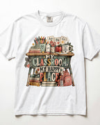 My Classroom My Happy Place Kindergarten Teacher Shirt