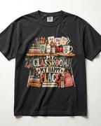 My Classroom My Happy Place Kindergarten Teacher Shirt
