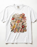 She Makes Room For Every Little Dream Kindergarten Teacher Shirt
