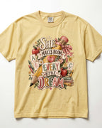 She Makes Room For Every Little Dream Kindergarten Teacher Shirt